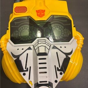 Transformers Yellow and Black Mask